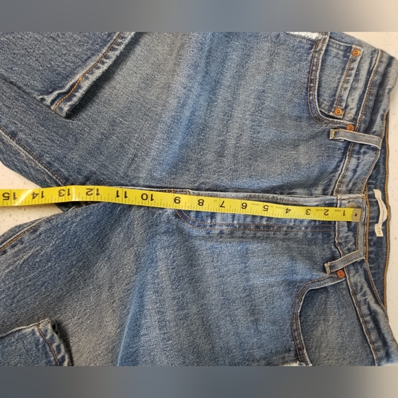 Levi Strauss Ribcage Straight Womens Jeans 31x26 - Picture 3 of 9